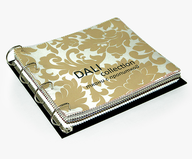 Образец альбома тканей DALI collection